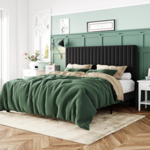 Allewie Queen Velvet Bed