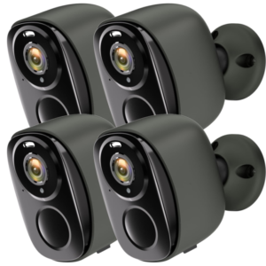 4PC 2K Wireless Outdoor Security Cameras: Elevate your security with our 4PC 2K Wireless Outdoor Security Cameras.
