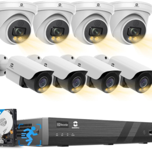 Experience next-level security with the GWSECU 16CH Security Camera System. Featuring advanced AI detection technology, t