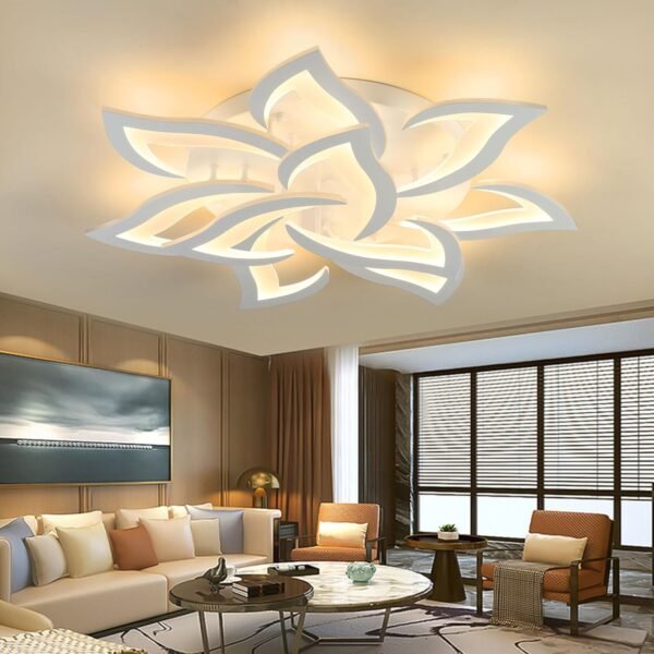 Elevate your space with our stunning Dimmable Flower Chandelier, designed to enchant with its modern flair and practicality.